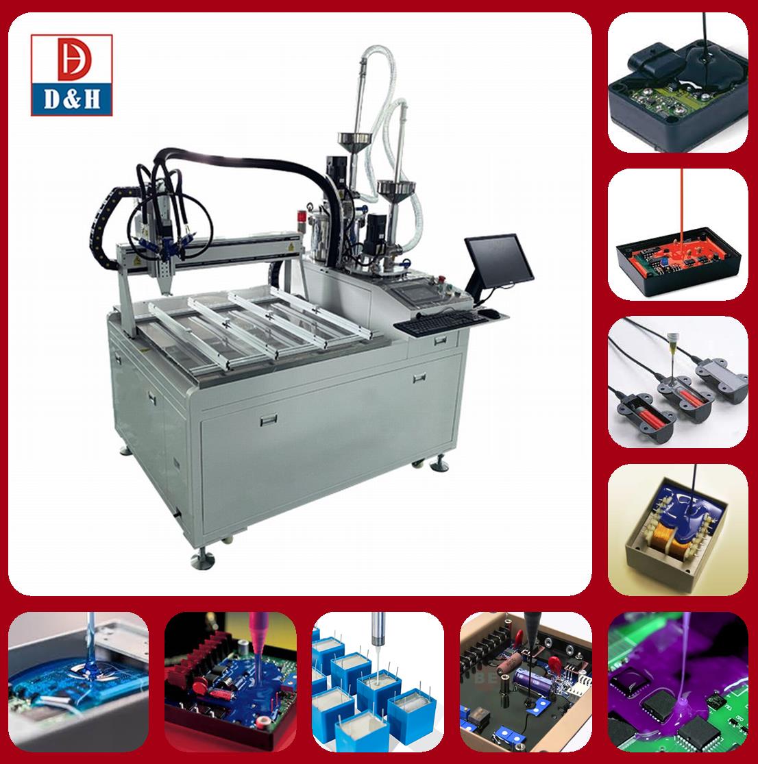 Automatic Grade Ce Certificated AB Glue Dispenser for Polyurethane Sealant Mixing Machine
