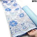Newest African Brocade Fabric Jacquard Damask Design Brocade Jacquard Fabric