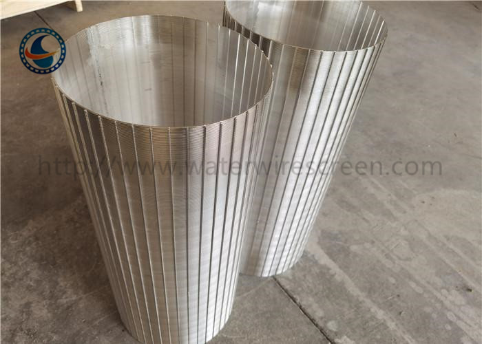 Johnson 0.5mm Slot Vee Wire Screen Drum Stainless Steel 316l