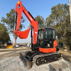 Quality 6Ton EPA Used Kubota Secondhand Kx165 5 Used Excavator Hydraulic Backhoe Digging wholesale