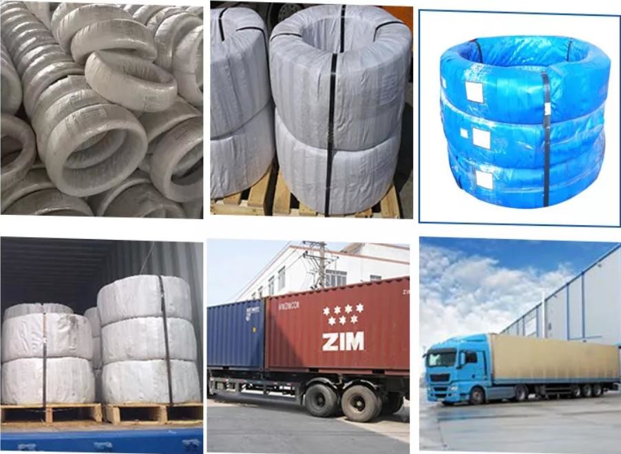 16 18 Gauge Q195 12 Gauge Galvanized Wire Hot Dipped