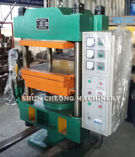 100T Column Type Plate Rubber Vulcanizing Press Machine