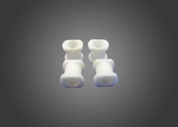 Polishing Stabilized ZrO2 Yttrium Oxide Ceramic White Tubes High Temperature