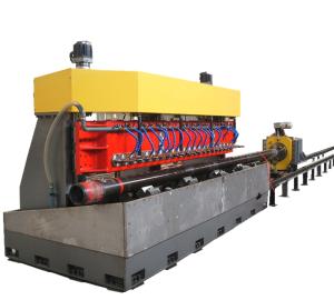 Quality Yellow Tube Slotting Machine , Pipe Perforating Machine Customizable On Tube wholesale