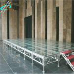 Outdoor Mobile Aluminium Glass Event Wedding Stage