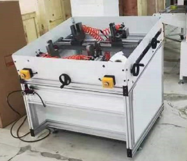 HEPA Automatic PP Intermittent Automatic Servo Knife Four Sided Trimmer Machine Pleating Machine