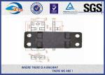 Railway Cast Iron Base Sole Rail road Plates Steel Tie Plate