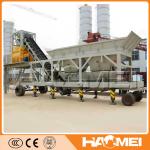 2015 Hot Selling YHZS25 Mobile Ready Mix Concrete Mixing Plant With Best Price