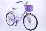 Pedal Assist Ladies Fixed Gear 24 Inch City Bike