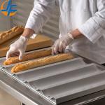 RK Bakeware China Foodservice NSF 5 Loaf Nonstick Aluminum Eurogliss Baguette