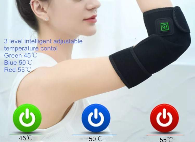 Unisex Neoprene Heating Waist Belt Elbow Pad 64x23cm Breathable