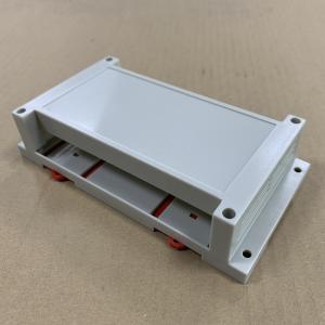 Quality 175*90*40MM Din Rail Plastic Housing Enclosure In Grey And Black Color wholesale