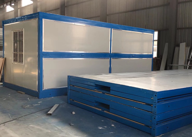 Mgo Floor 20ft Sandwich Panel Foldable Container House