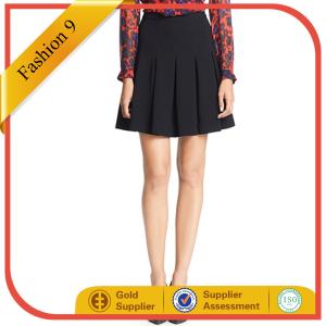 Quality Stretch Crepe Pleated Skirt wholesale