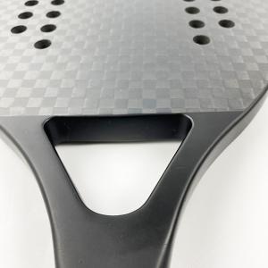 Quality 22mm Rocket Rackets Racchetta Padel For Outdoor Sport Carbon Texture Visible wholesale