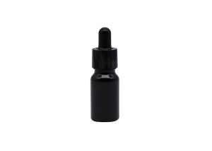 Quality Black Glass 30ml 50ml Essential Oil Dropper Bottles wholesale
