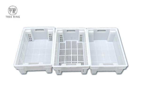 30 Litres Heavy Duty Plastic Stack Nest Containers For General Food Fishing
