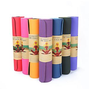 Quality Antistatic 183CM Workout Yoga Mat Natural Pilates Large Outdoor wholesale