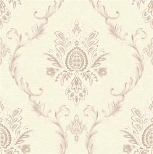 Quality Washable Vintage Style Wallpaper Bedroom Decor With Vinyl Coated Paper wholesale