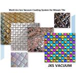 Large Capacity Multi Colors Glass Mosaic Multi Arc Ion PVD Vacuum Coating