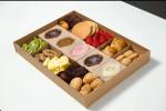 Food Grade Kraft Paper Sushi Cookies Delivery Box with Custom Size Accepted and