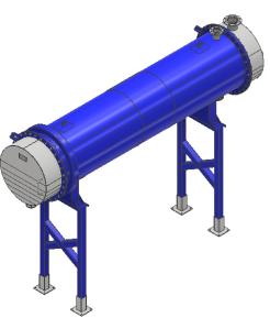 Quality 1000mm Diameter 90sq Shell Tube Condenser wholesale