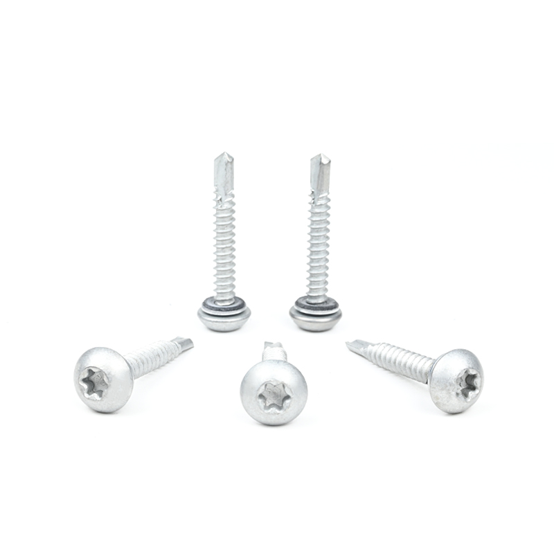 Rustproof Coated 410 Stainless Self Drilling Tek Screws for Metal Roofing Wall Panel