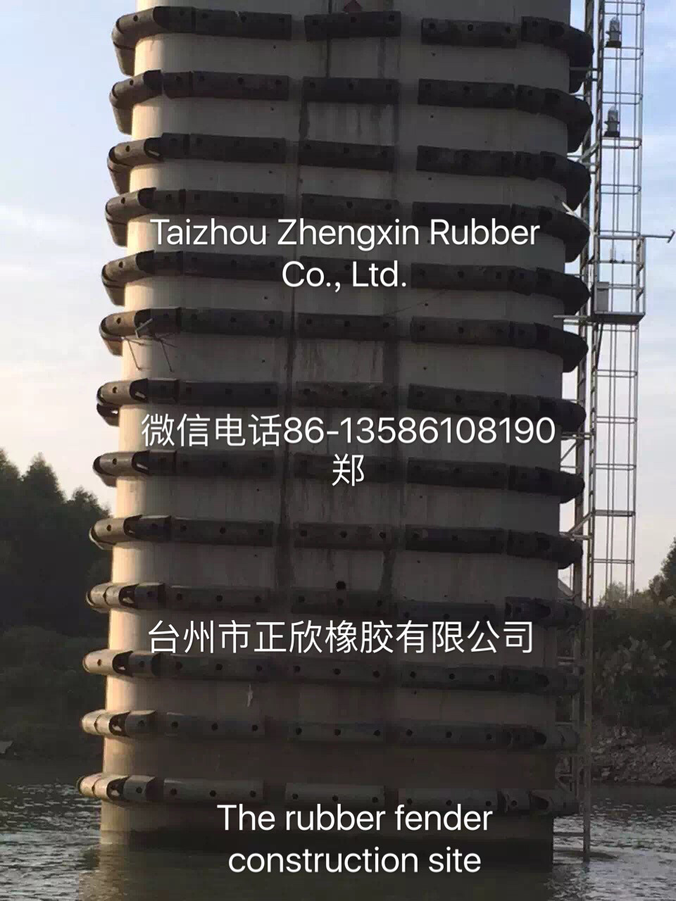 Grand pier D type rubber fender Article crash D type boat rubber fender strip, d marine fender Customized Longlife and