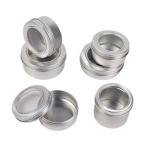 Custom Logo Round Aluminum Cosmetic Jars Metal Tea Canisters For Food Storage