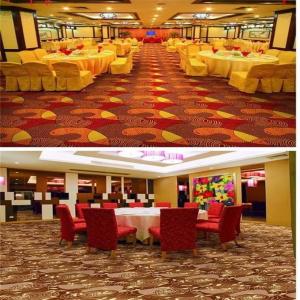 Quality Restaurant Nylon Polyester Carpet , Stain Proof Carpet 100 Nylon Material wholesale