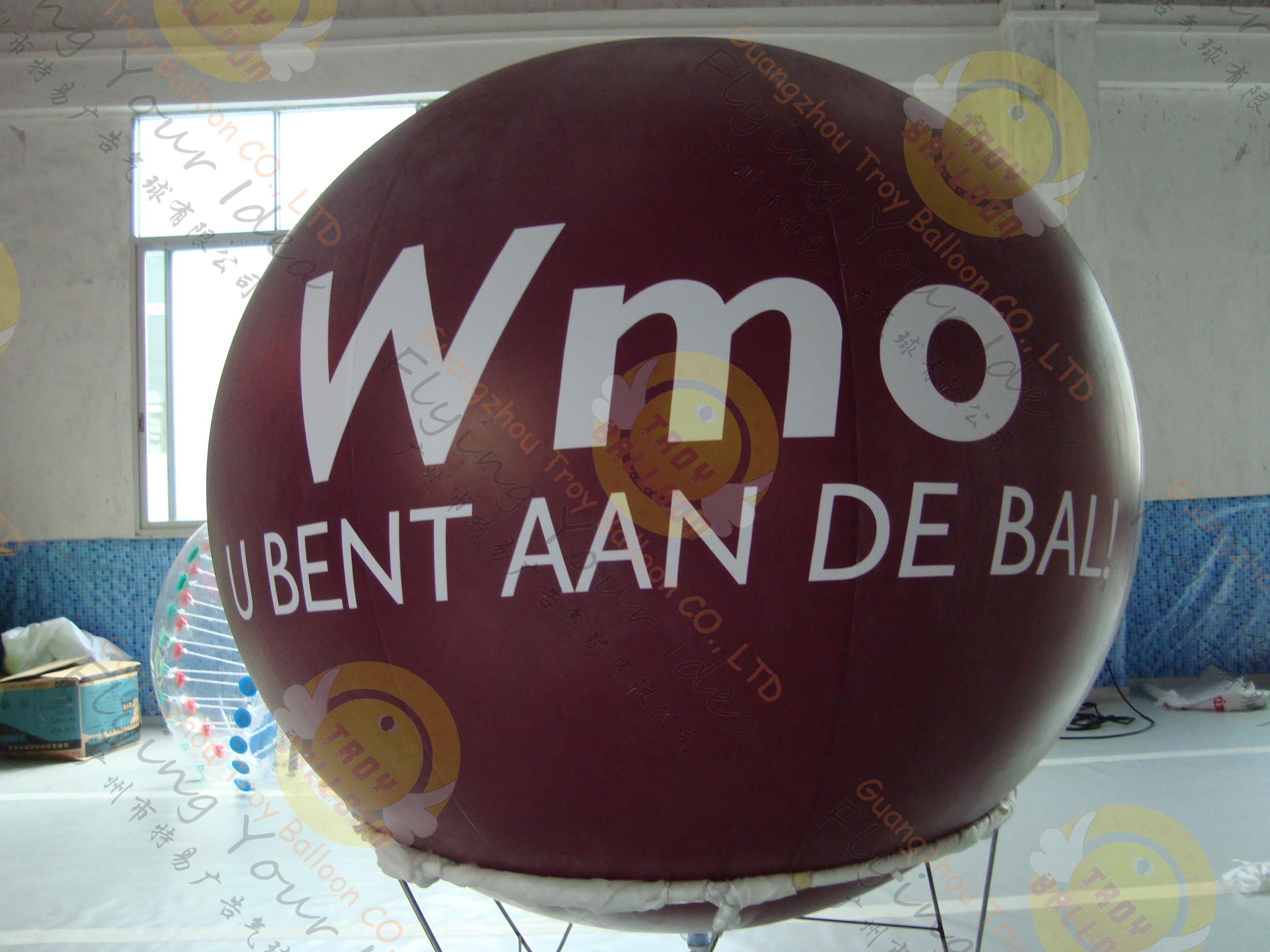 Big Cube Inflatable Advertising Balloon Full Digital Printing For Party Decoration