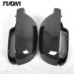 Replacement Carbon Fiber Mirror Cover For Audi Safe Reversing