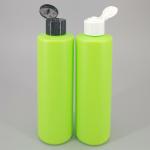 250ml HDPE Cylinder Flip Top Cap Body Cream Dispenser Bottle