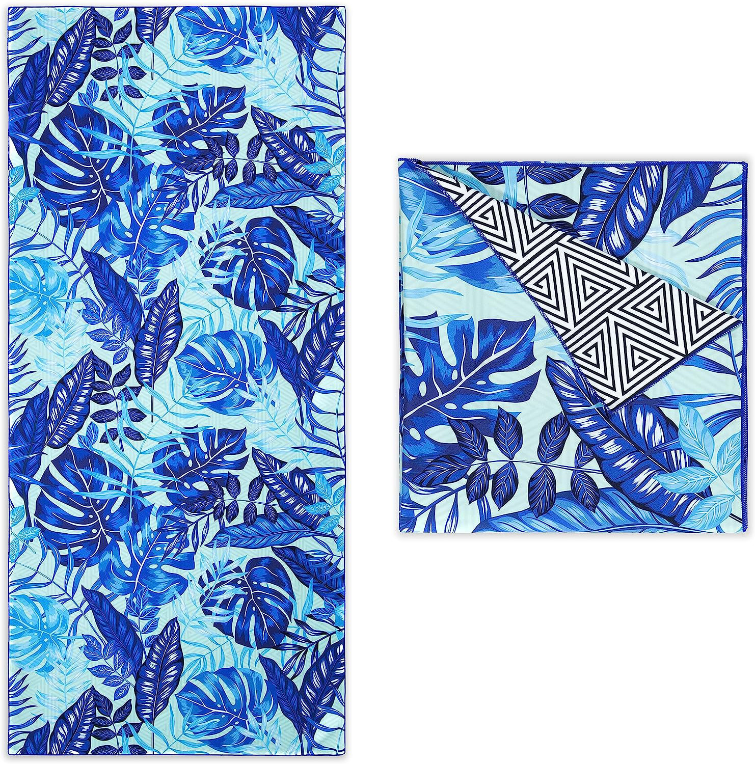 High Absorbency Soft Printed Microfiber Beach Towel for Beach Lovers and Hotels