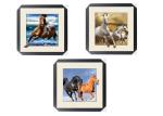 Office / Hotel Decoration Animal Picture 5d Lenticular Picture With Frame