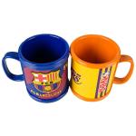 China Soft PVC Mug manufacturer Custom Logo Wrapped Soft Touch Flexible PVC Mug
