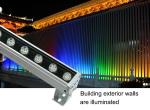 36W24W18W LED wall washing lamp power colorful indoor and outdoor waterproof for