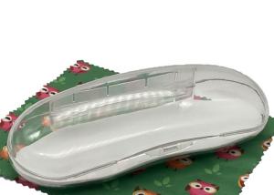 Quality Plastic Clip On Hard Clear Plastic Sunglasses Case wholesale