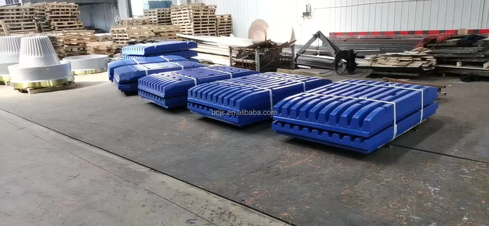 Cone Crusher Spare Wear Parts Jaw Plate 814320042000 C125 for Used Mining Machine