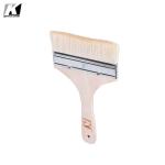 Flat Chip Natural Bristle Paint Brushes 5 Inch Ultraportable
