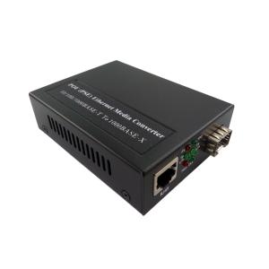 Quality 10Mbps 100Mbps 1000Mbps Fiber Media Converter 3W Power Consumption wholesale