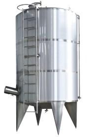 Quality Eddy Proof 960rpm 2000L SUS316 Aseptic Liquid Storage Tank wholesale