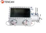 0-0.1MPa Chemical Glove Box Laboratory Equipment SS PMMA 600mm