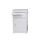 White Full ABS 480*480*750mm Medical Bedside Cabinet