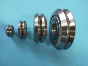 Quality Sealed V Groove Wheels Track Rollers High End Technology Wear Resistant Anti Vibration wholesale