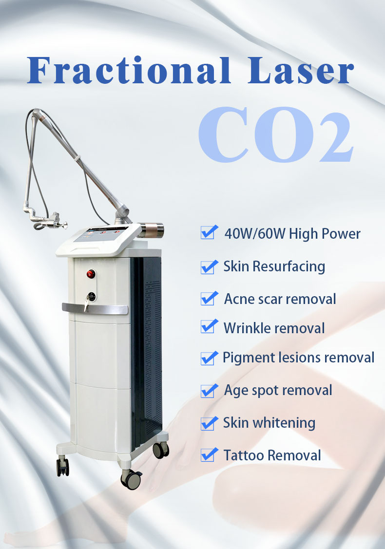 Carbon Dioxide Laser Fractional CO2 Machine For Skin Brightening And Tightening