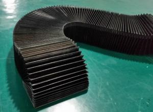 Quality Heat-sealed &amp;folded bellows fabric +PVC for any kind of machine dust covers wholesale