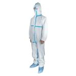 Hospital Staff Disposable Protective Gowns Coverall Suit For Virus Protection