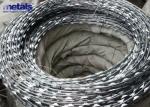 BTO30 Galvanized Concertina Razor Barbed Wire Green PVC Coated