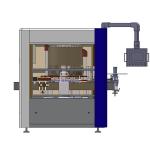 Rotary OPP Bottle Labeller Hot Glue Melt Labeling Machine equipment Label